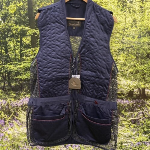 Mens Seeland Skeet II Waistcoat - Classic Blue