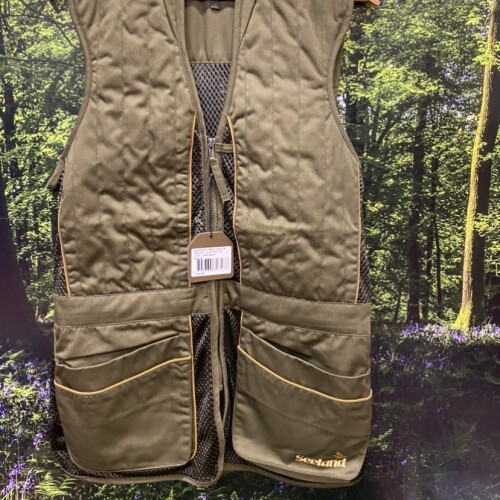 Mens Seeland Skeet Waistcoat, Duffel Green