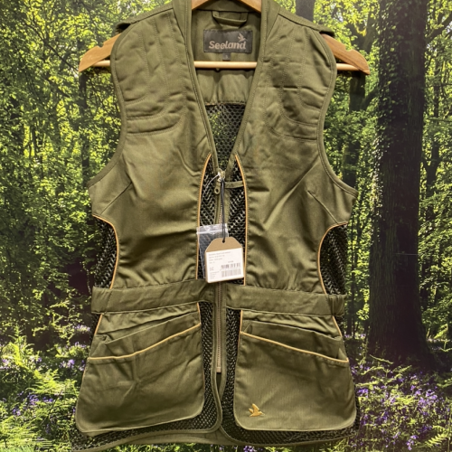 Ladies Seeland Skeet II Waistcoat-Duffel Green
