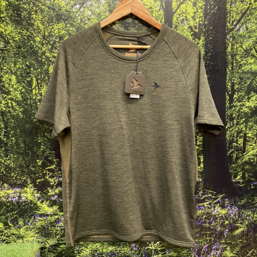 Seeland Pine Green Short Sleeve Active Top