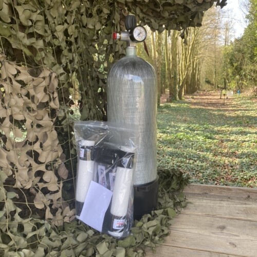 Best Fittings Carbon Fibre Dive Cylinder