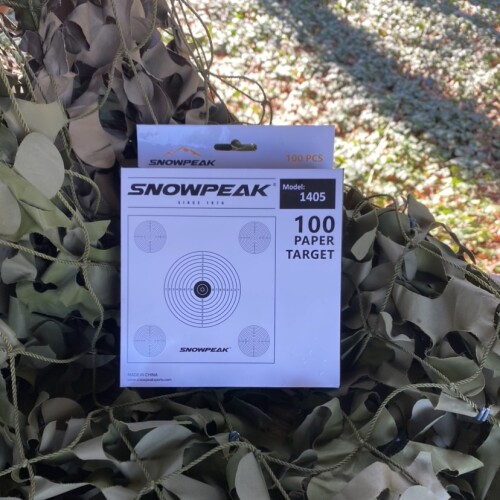Snowpeak Paper Targets